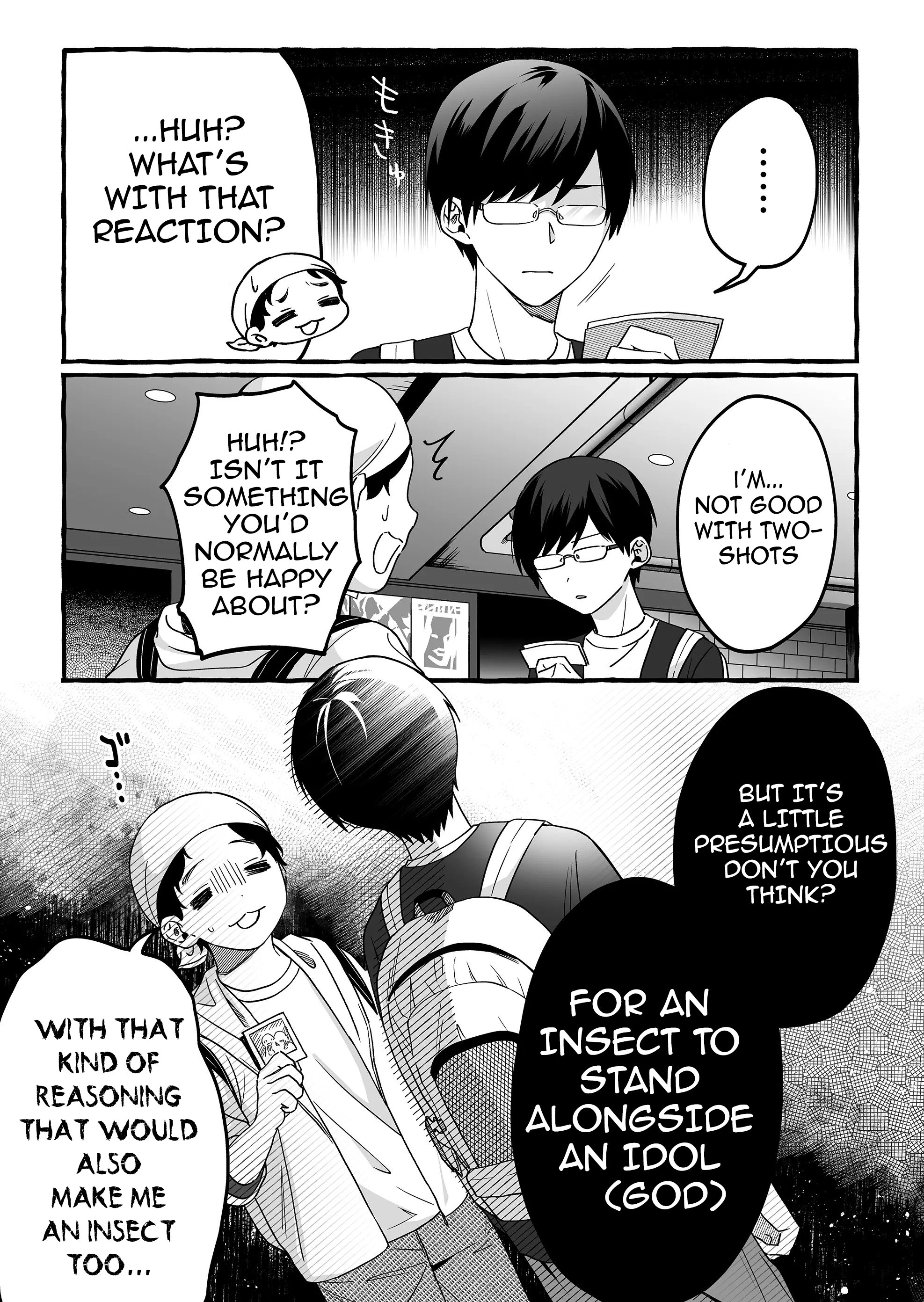 Damedol to Sekai ni Hitori Dake no Fan