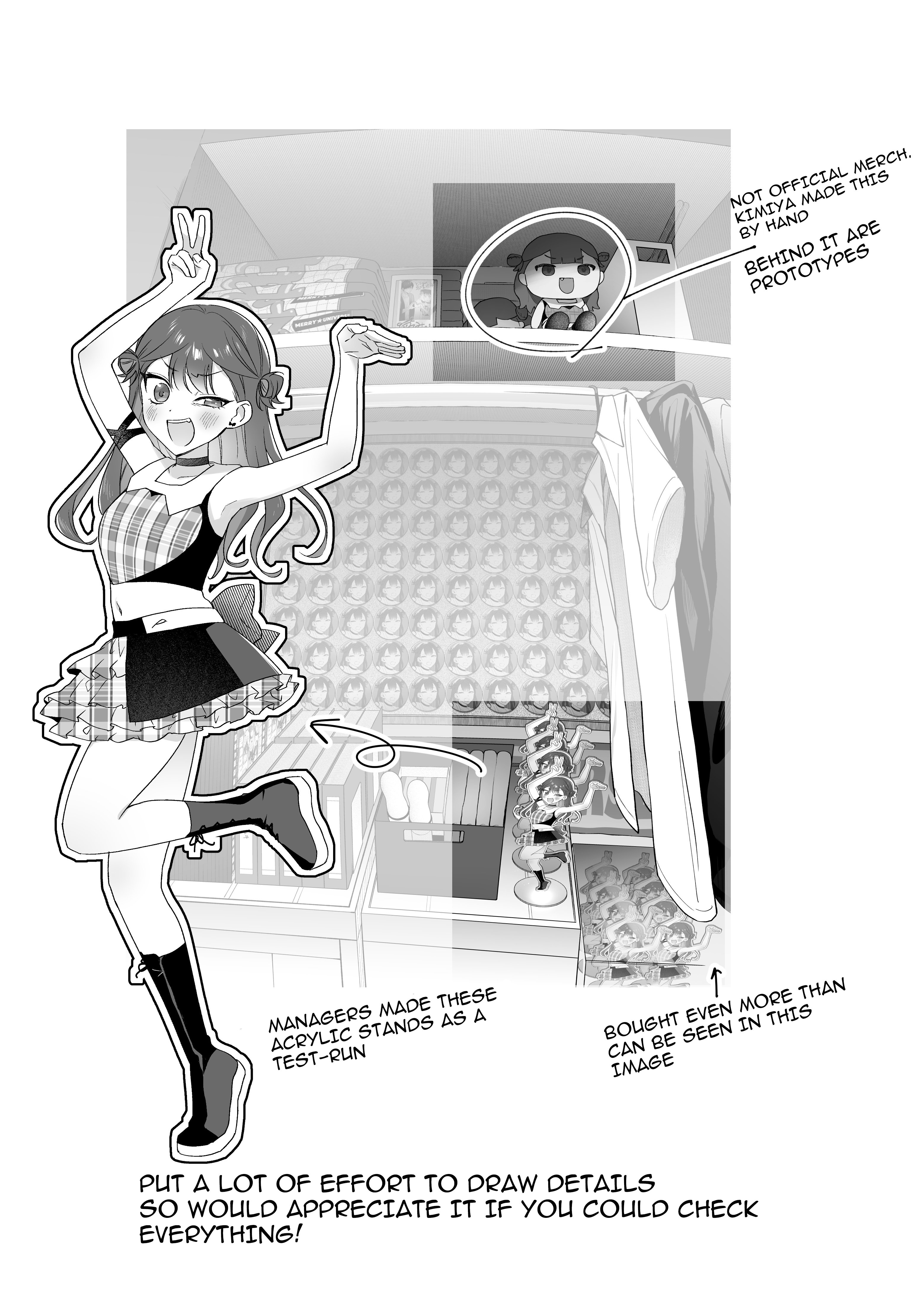 Damedol to Sekai ni Hitori Dake no Fan