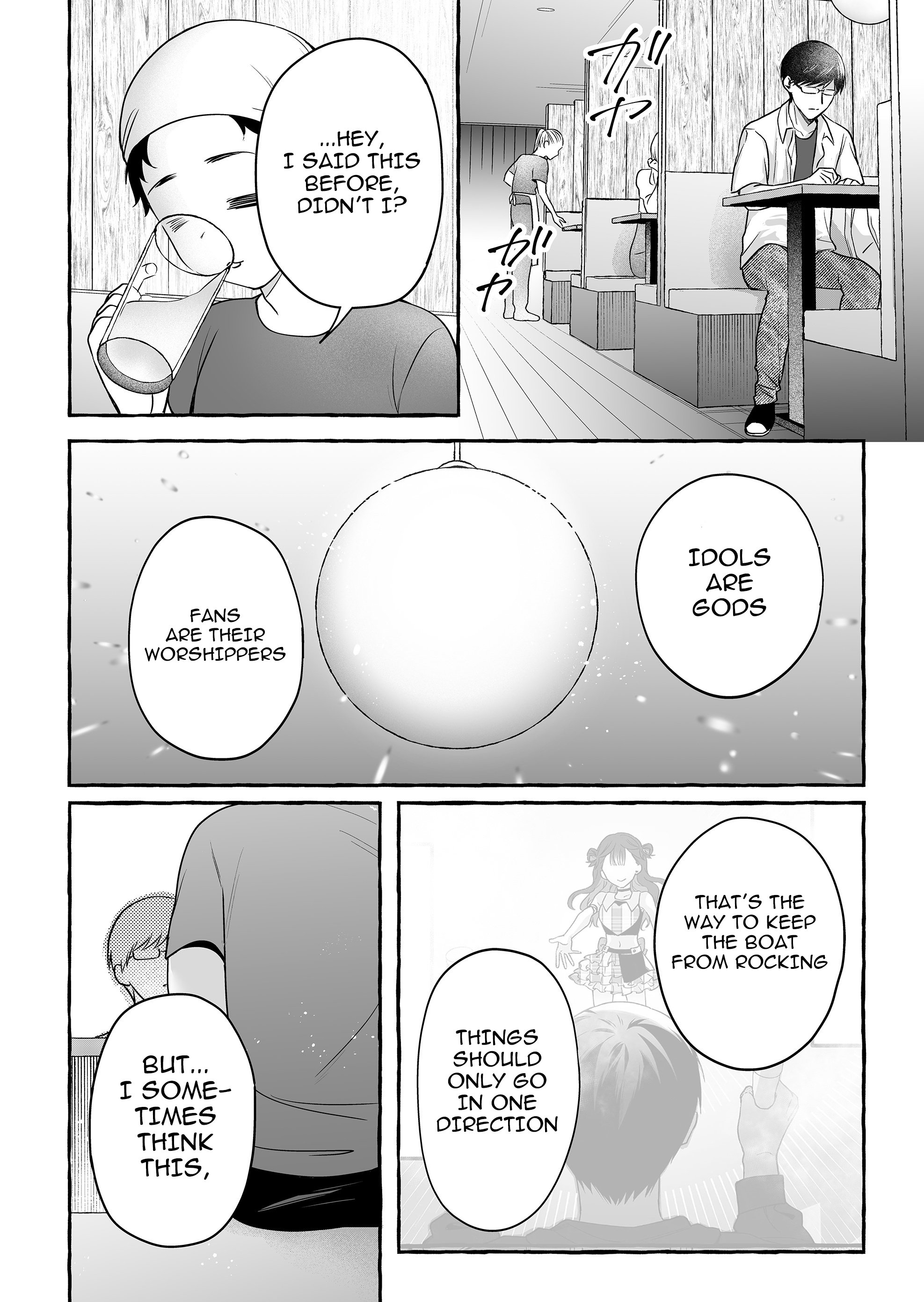 Damedol to Sekai ni Hitori Dake no Fan