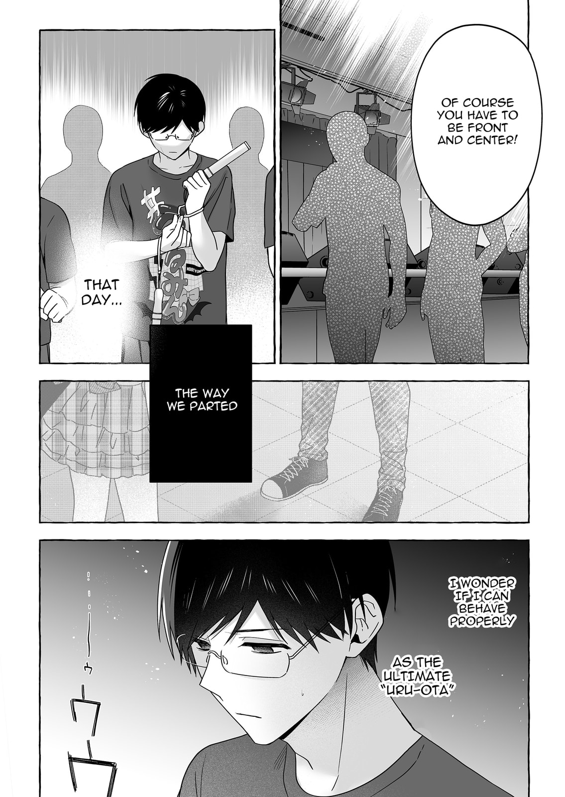 Damedol to Sekai ni Hitori Dake no Fan