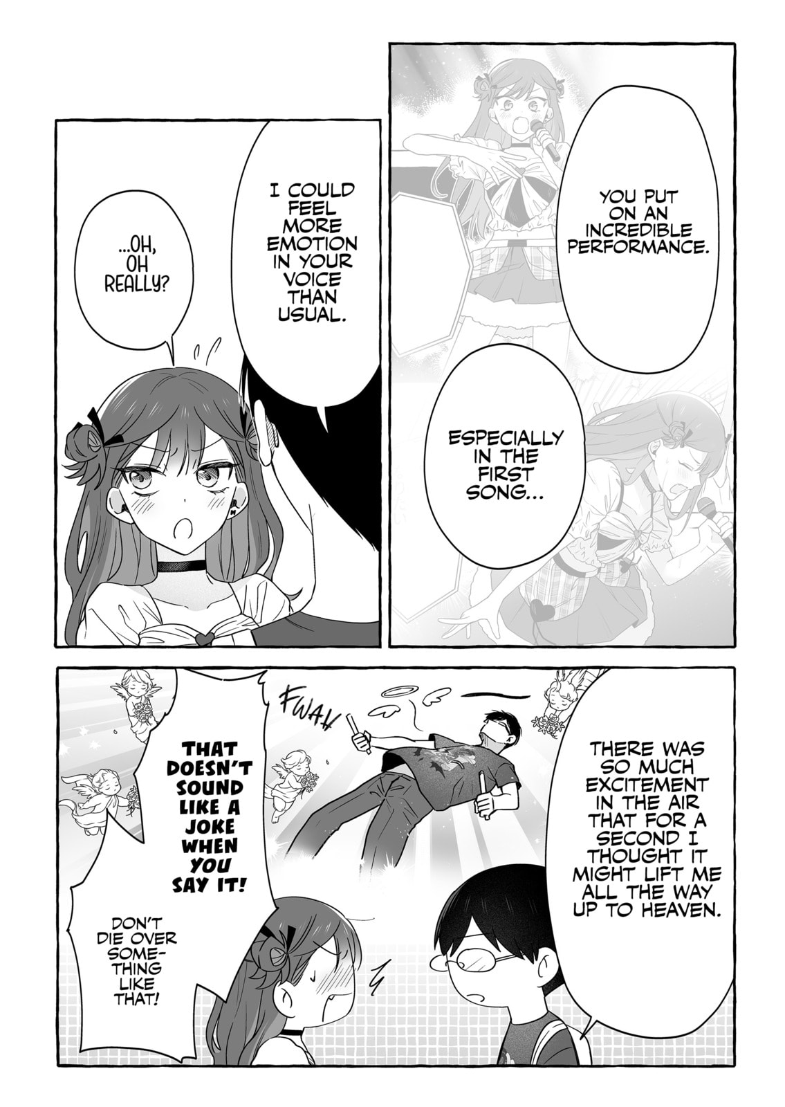 Damedol to Sekai ni Hitori Dake no Fan