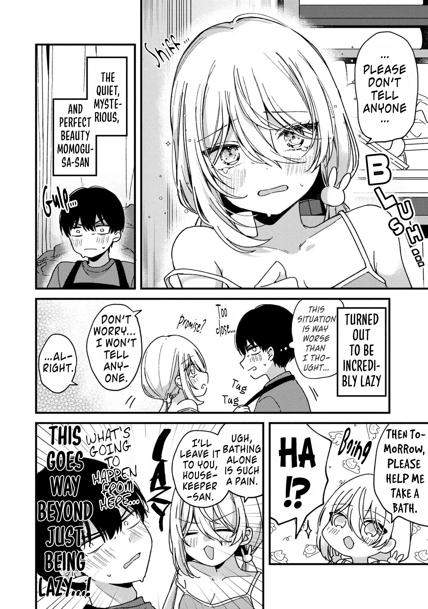Momogusa-san is So Lazy!!