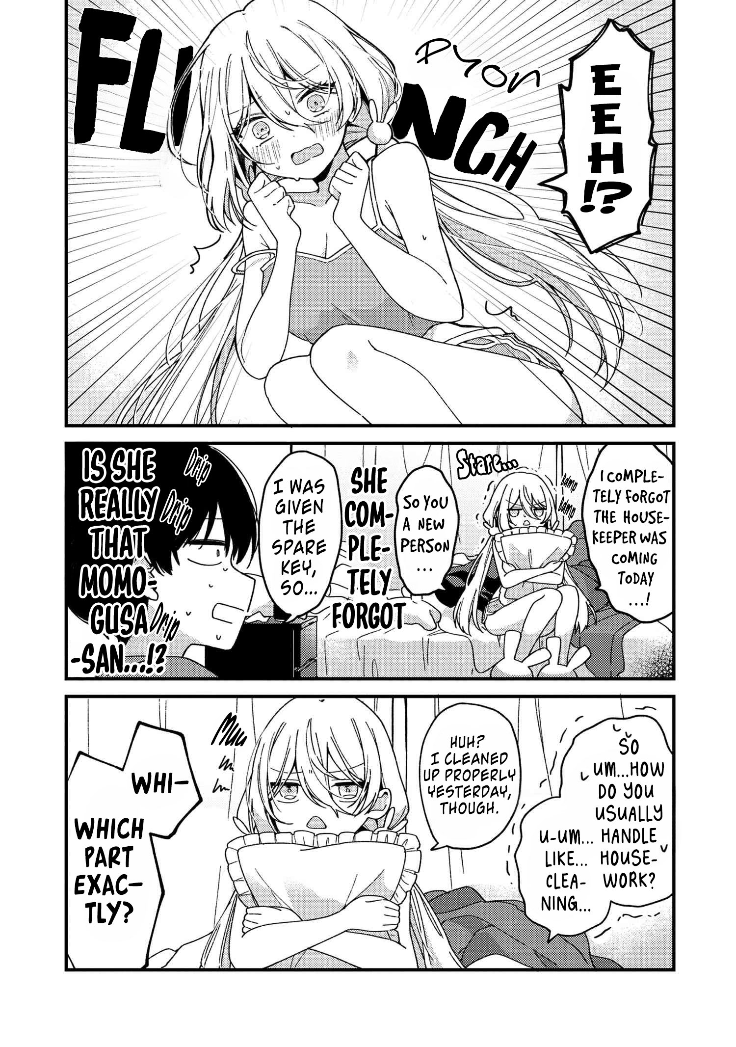 Momogusa-san is So Lazy!!