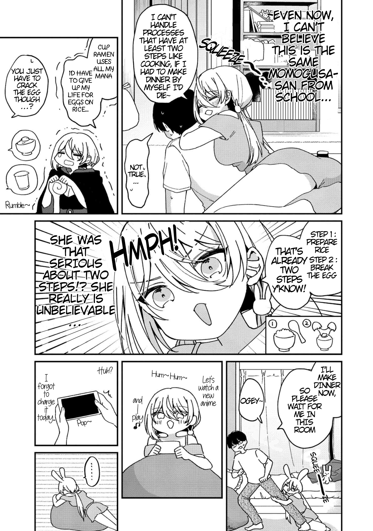 Momogusa-san is So Lazy!!