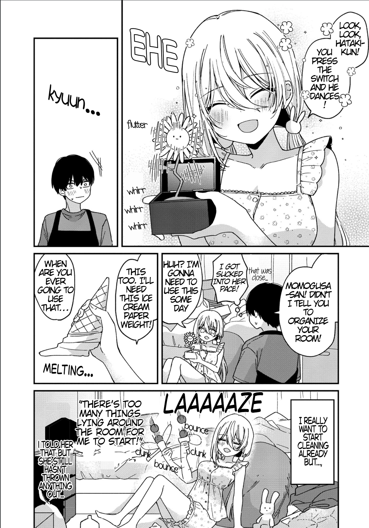 Momogusa-san is So Lazy!!