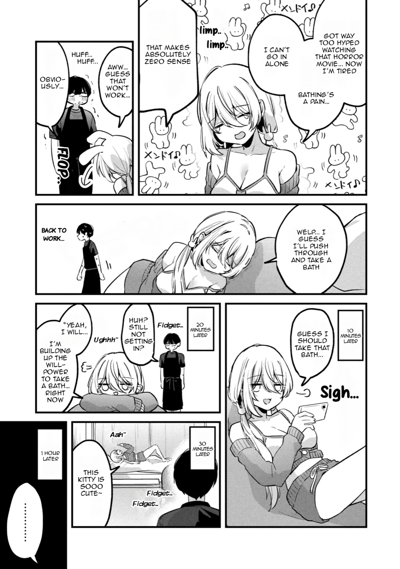 Momogusa-san is So Lazy!!