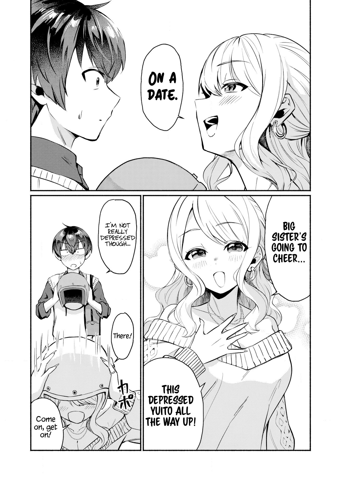 Douyara Ore wa Imadoki Gal na Toshiue Osananajimi kara Gekiomo Kanjou wo Mukerareteiru Rashii