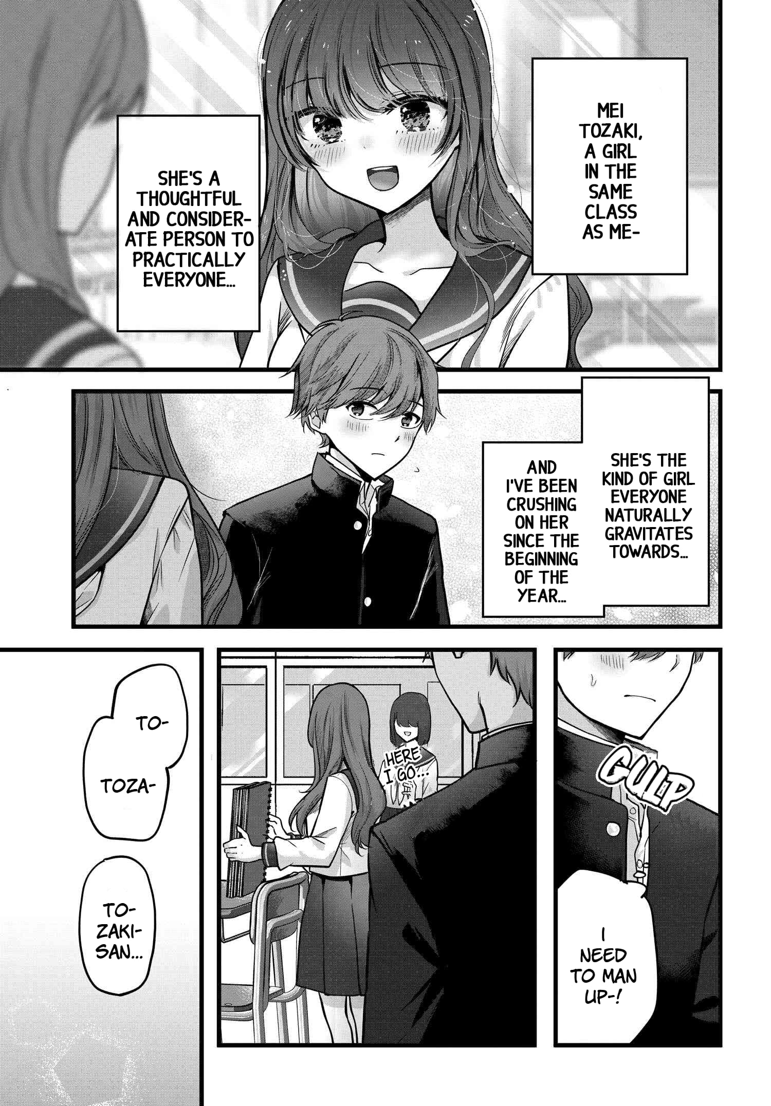 Tozaki-san is Cold Only to Me