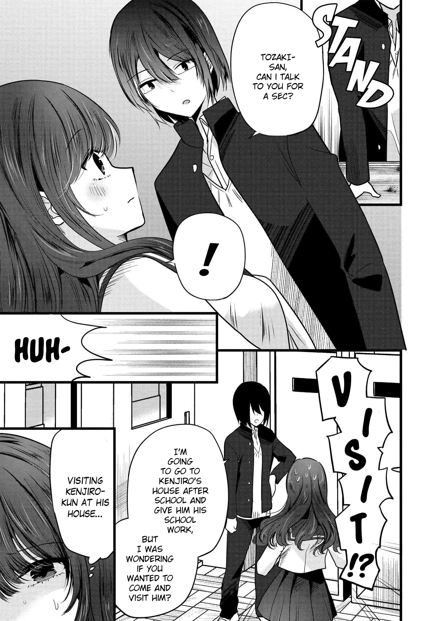 Tozaki-san is Cold Only to Me