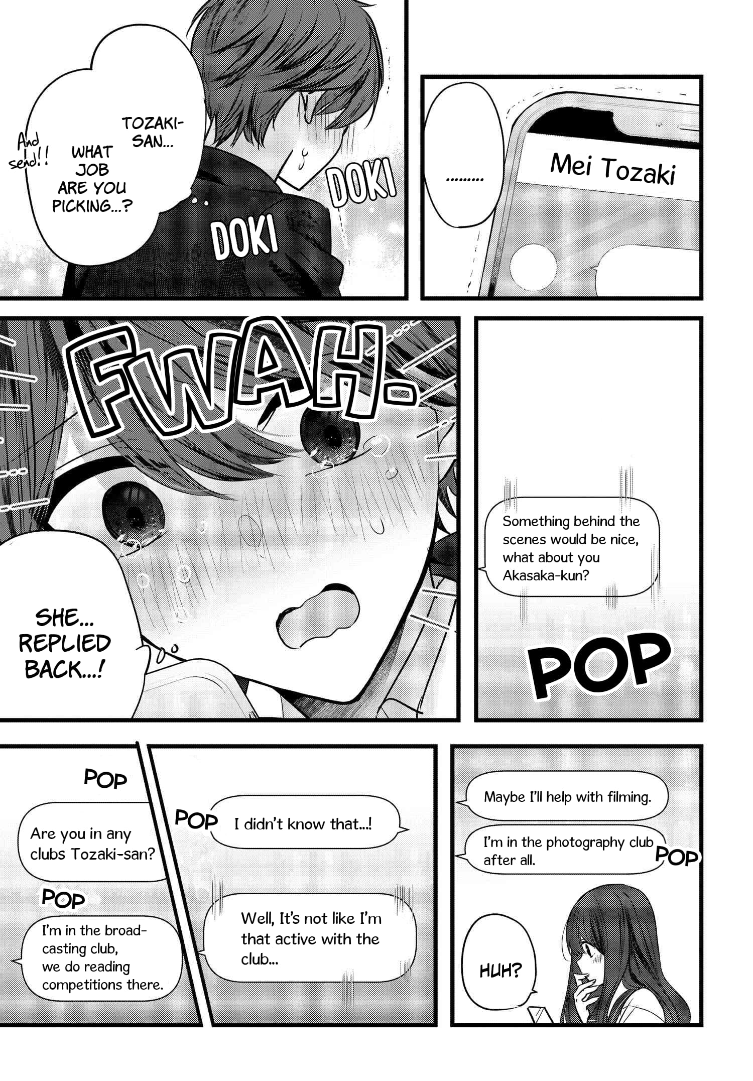 Tozaki-san is Cold Only to Me
