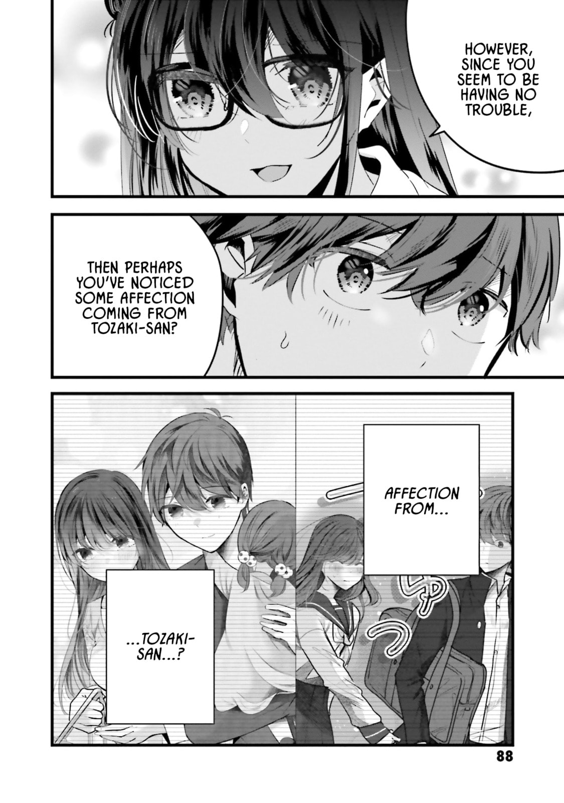 Tozaki-san is Cold Only to Me