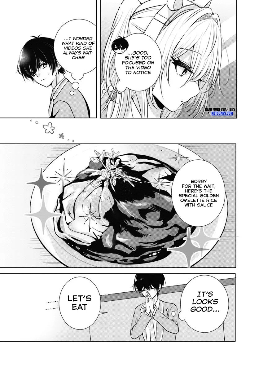 After School, at a Family Restaurant at Night, With That Girl From My Class