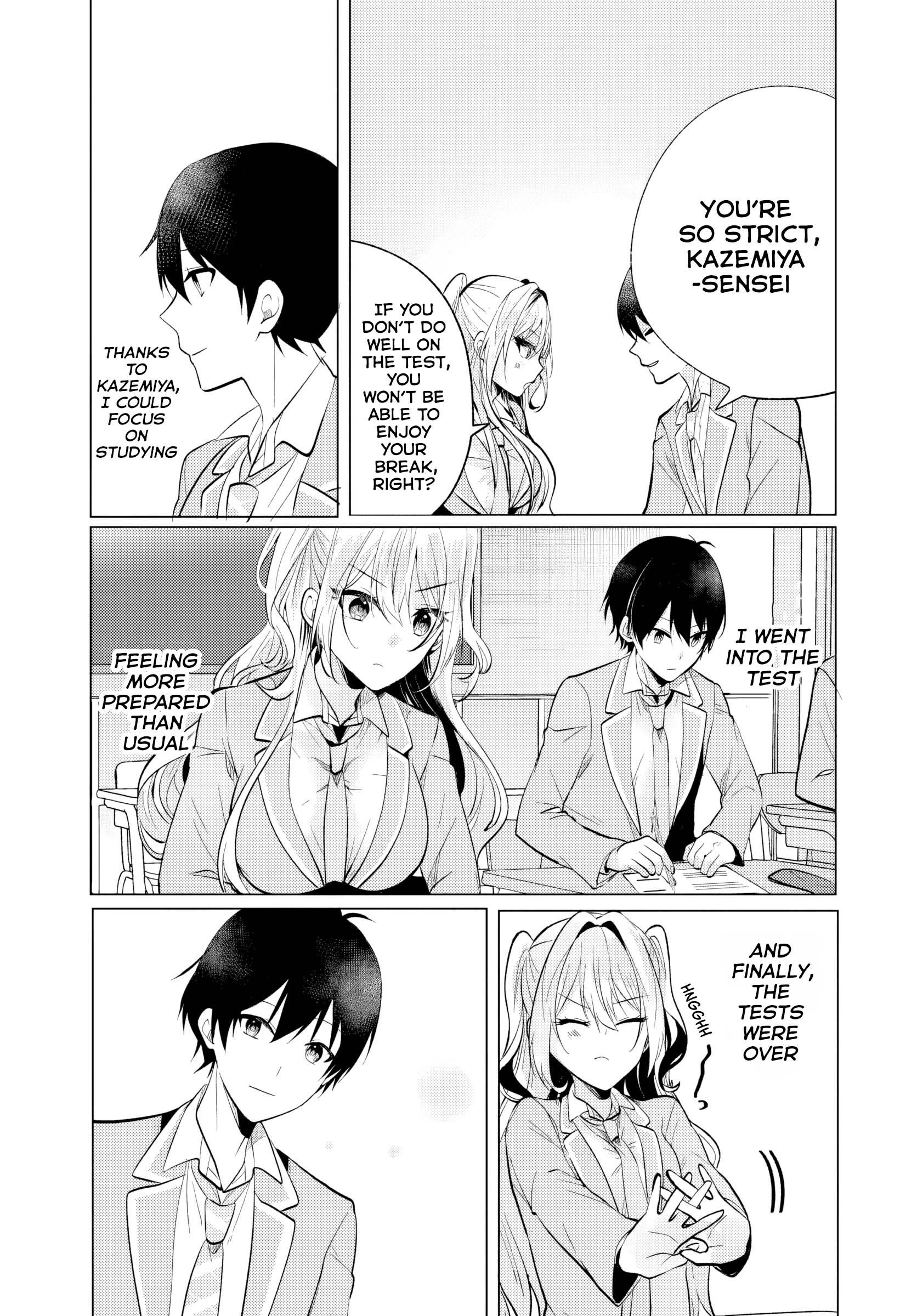After School, at a Family Restaurant at Night, With That Girl From My Class