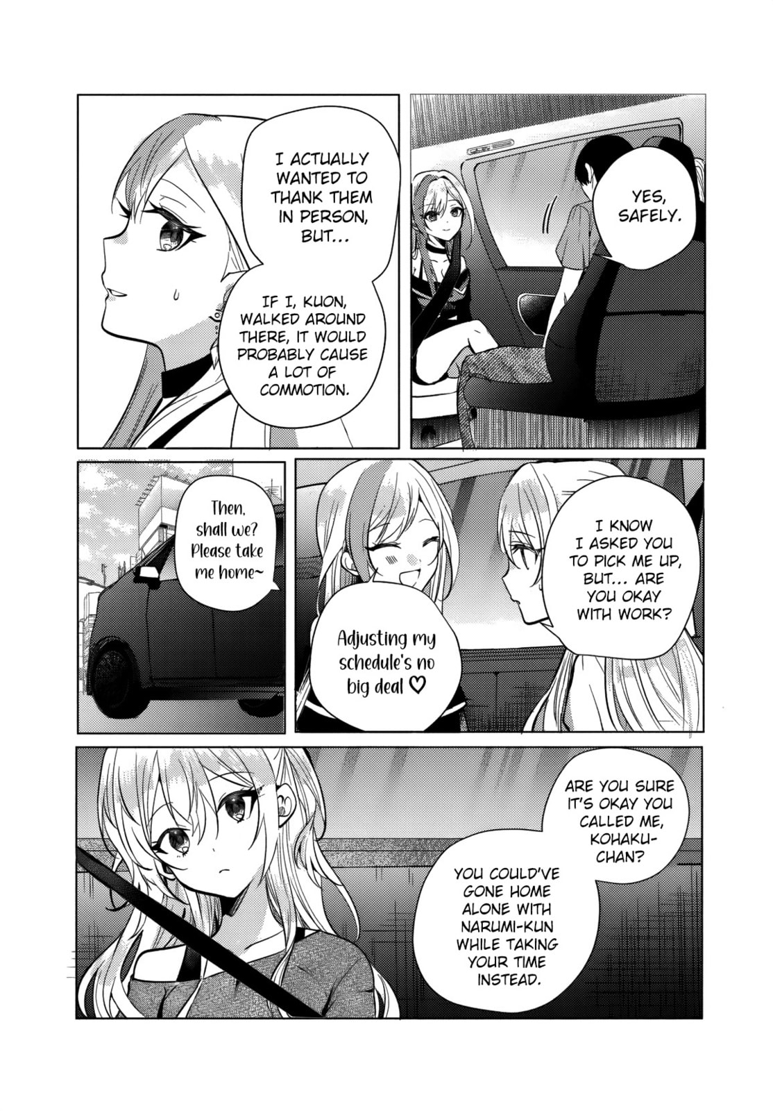 After School, at a Family Restaurant at Night, With That Girl From My Class