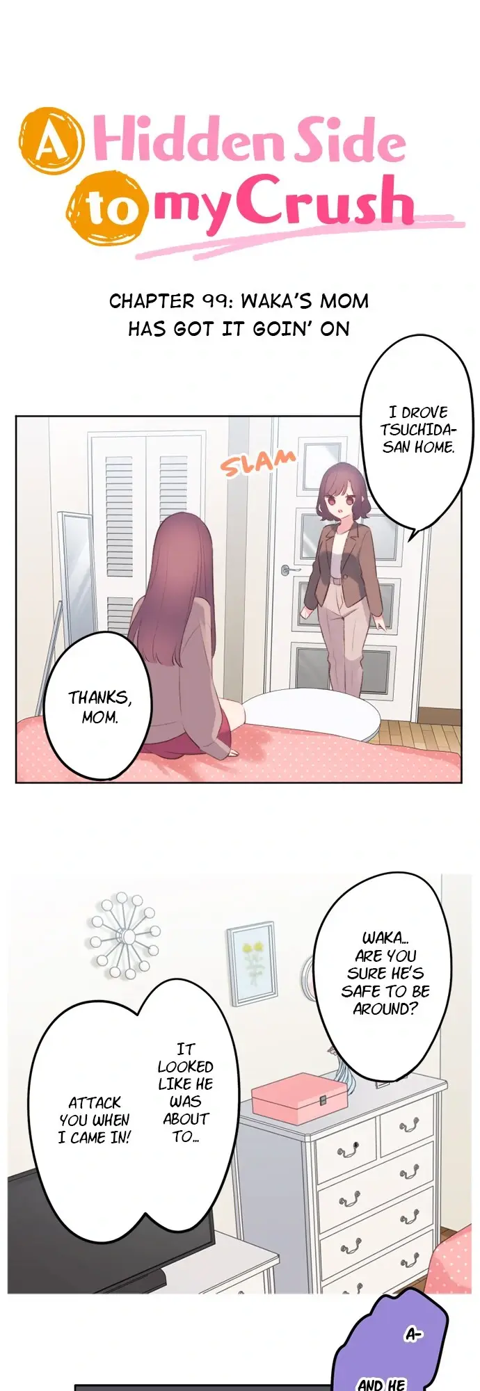 Waka-chan wa Kyou mo Azatoi — Chapter 99 — Page 1