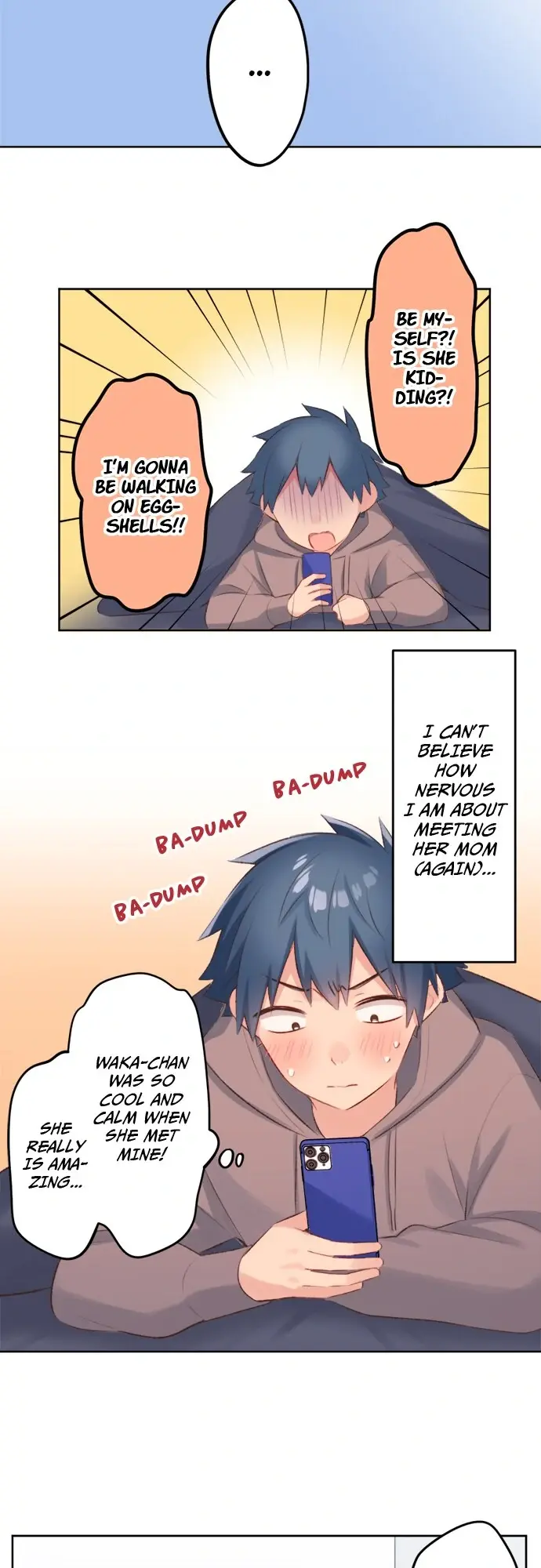 Waka-chan wa Kyou mo Azatoi — Chapter 99 — Page 13