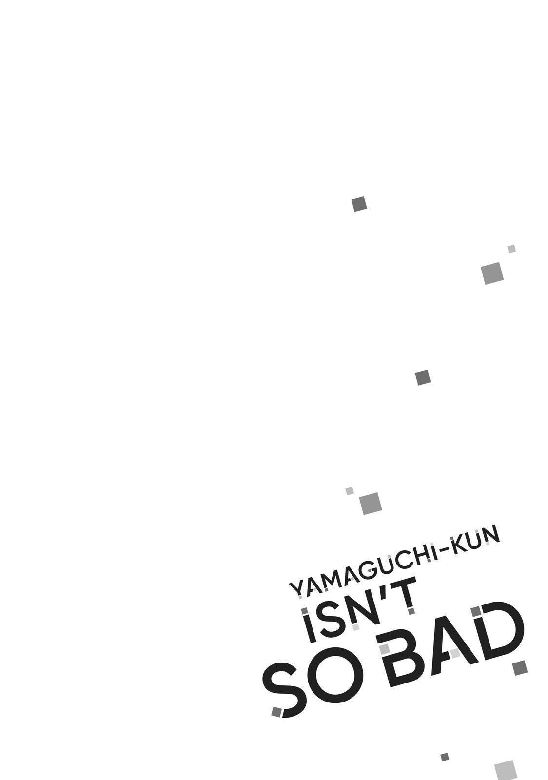 Yamaguchi-kun isn't So Bad