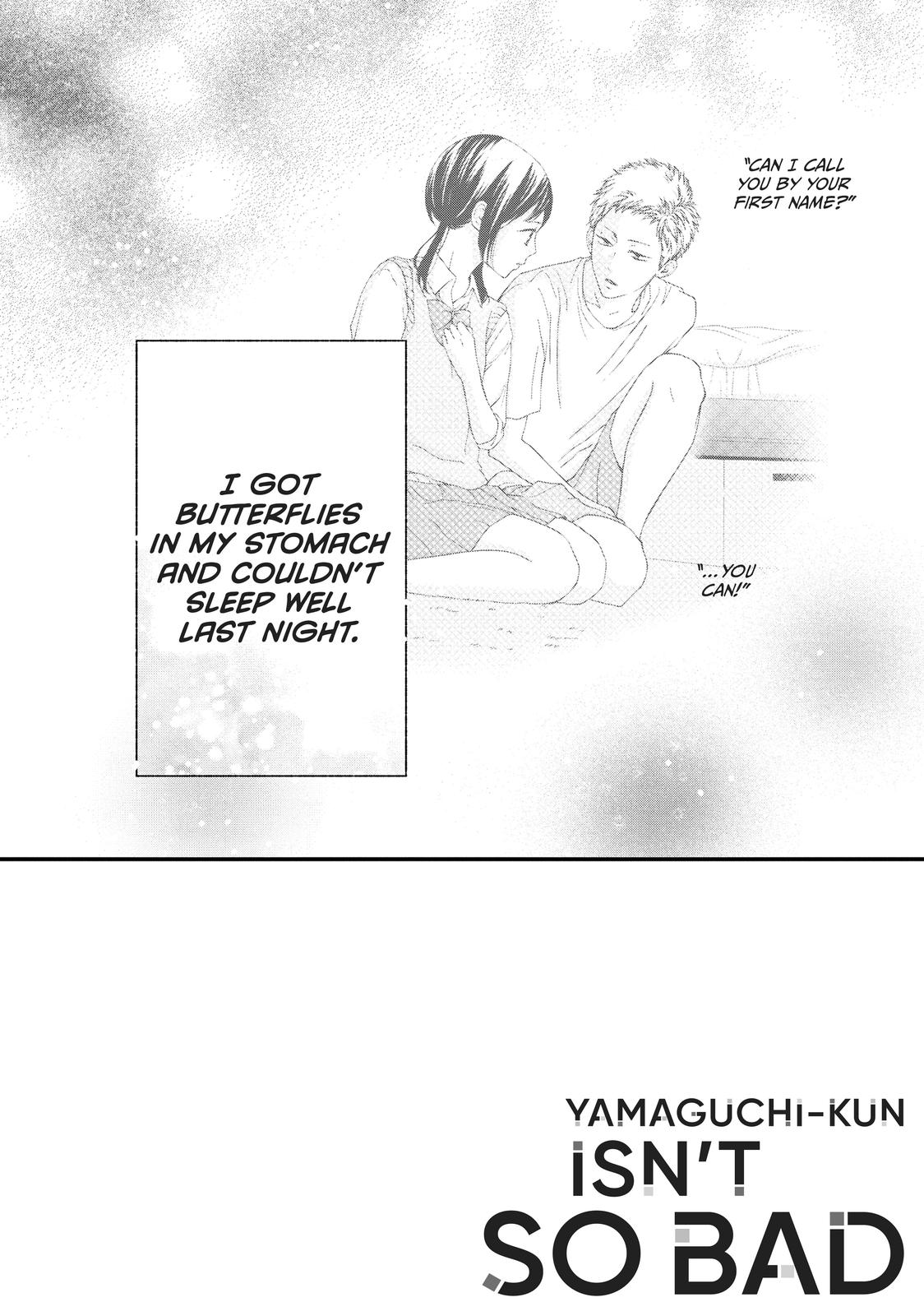 Yamaguchi-kun isn't So Bad