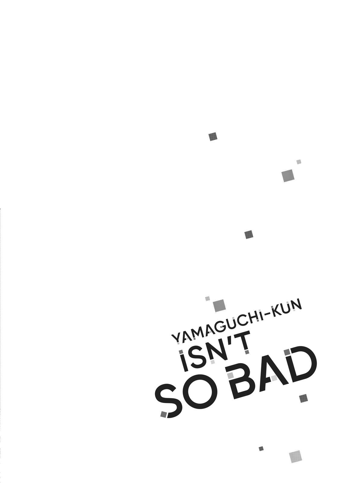 Yamaguchi-kun isn't So Bad