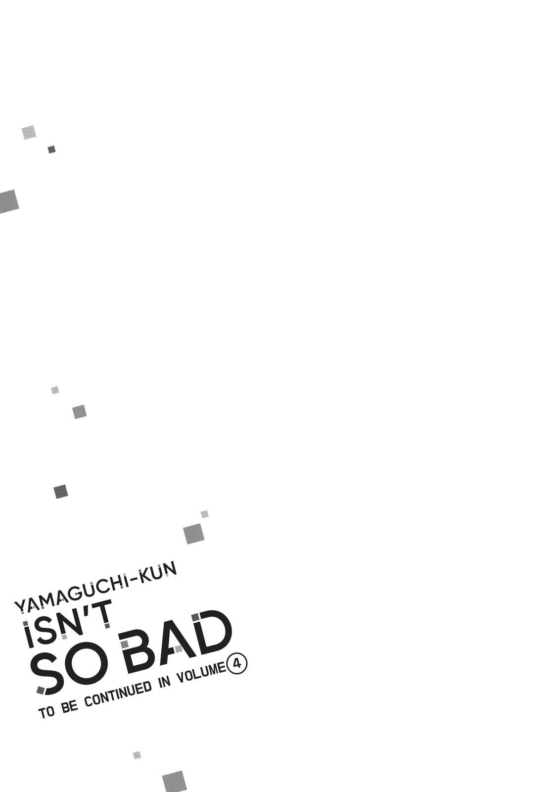 Yamaguchi-kun isn't So Bad