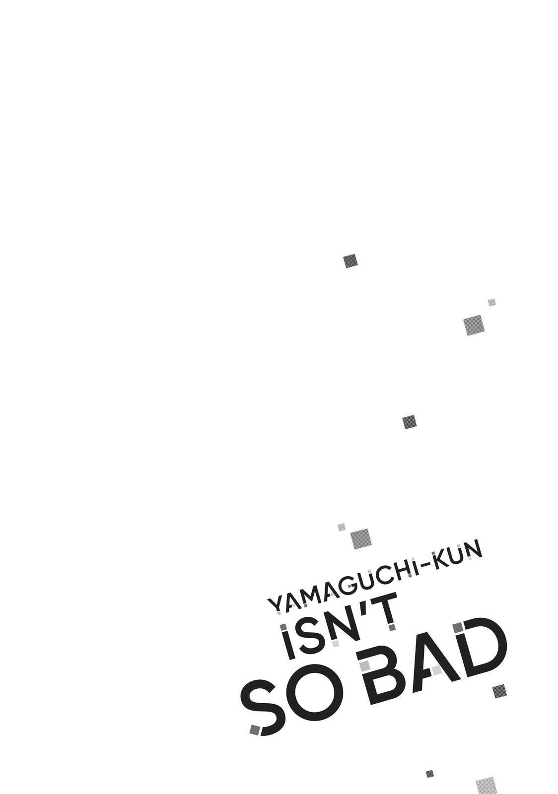 Yamaguchi-kun isn't So Bad