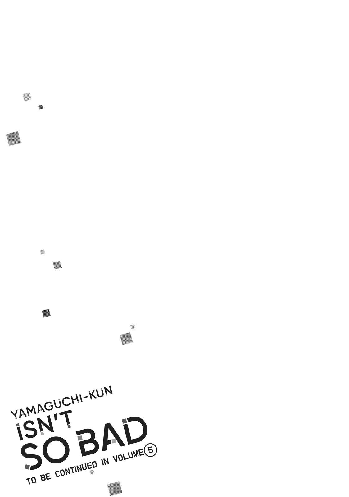 Yamaguchi-kun isn't So Bad