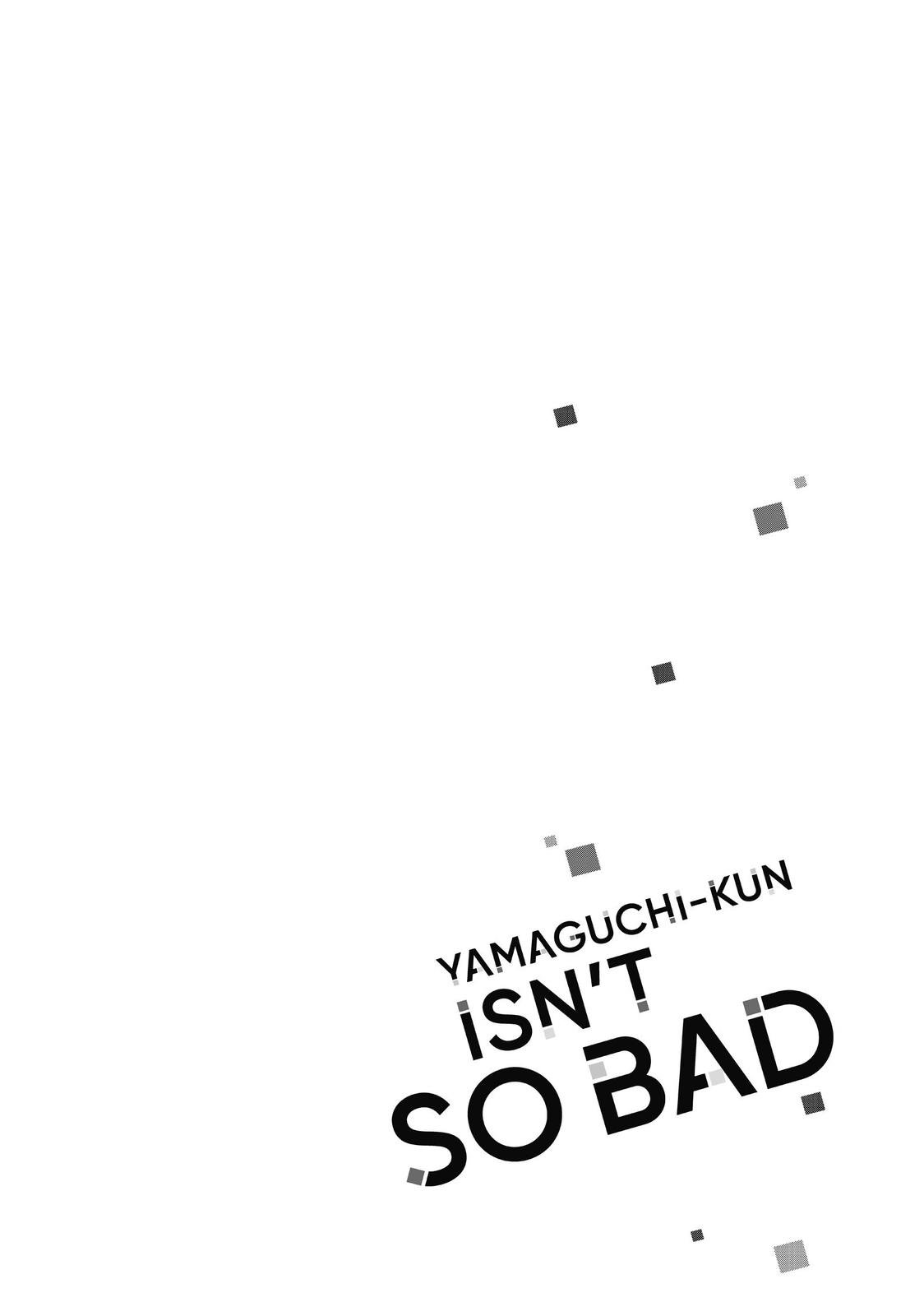 Yamaguchi-kun isn't So Bad