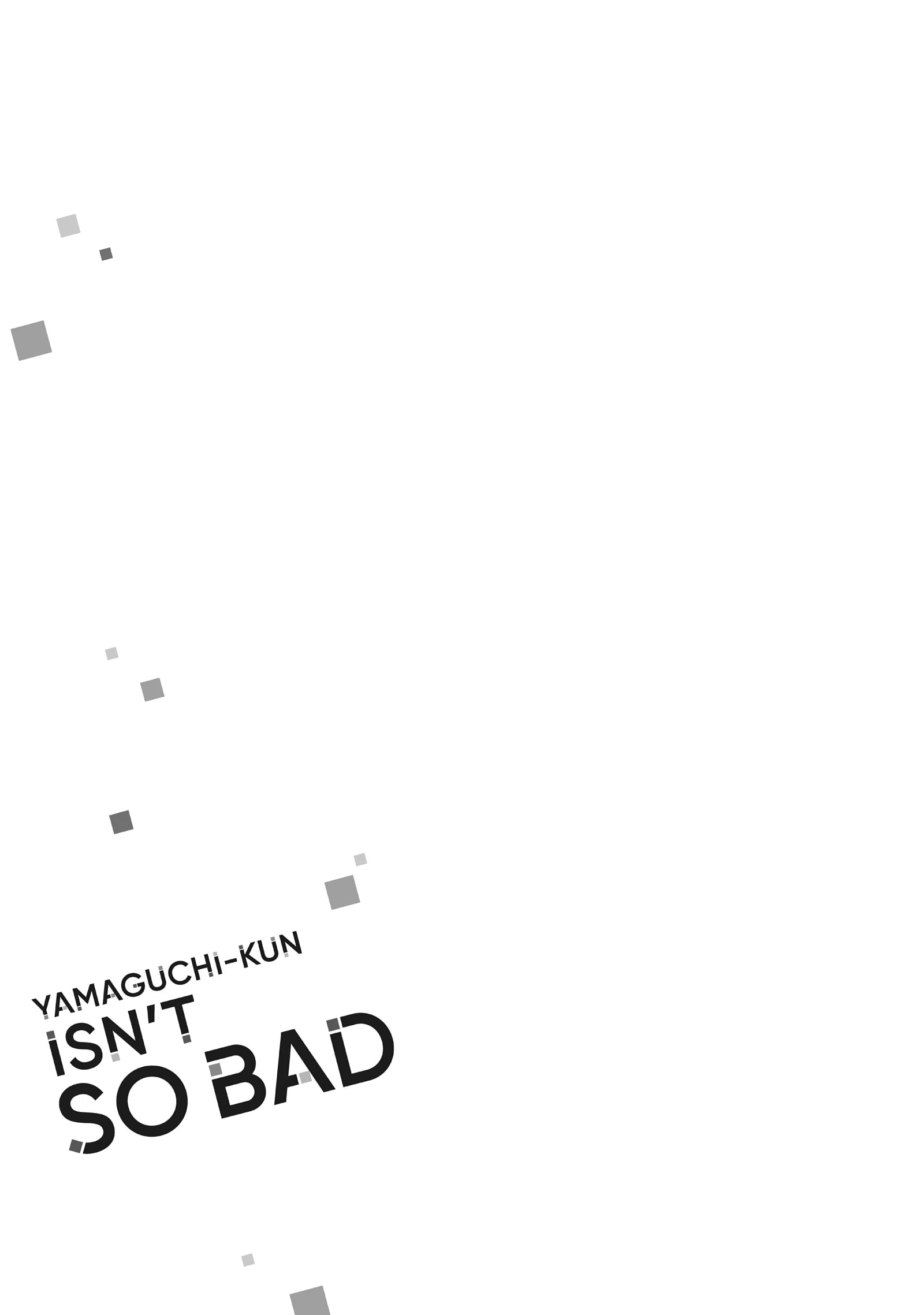 Yamaguchi-kun isn't So Bad