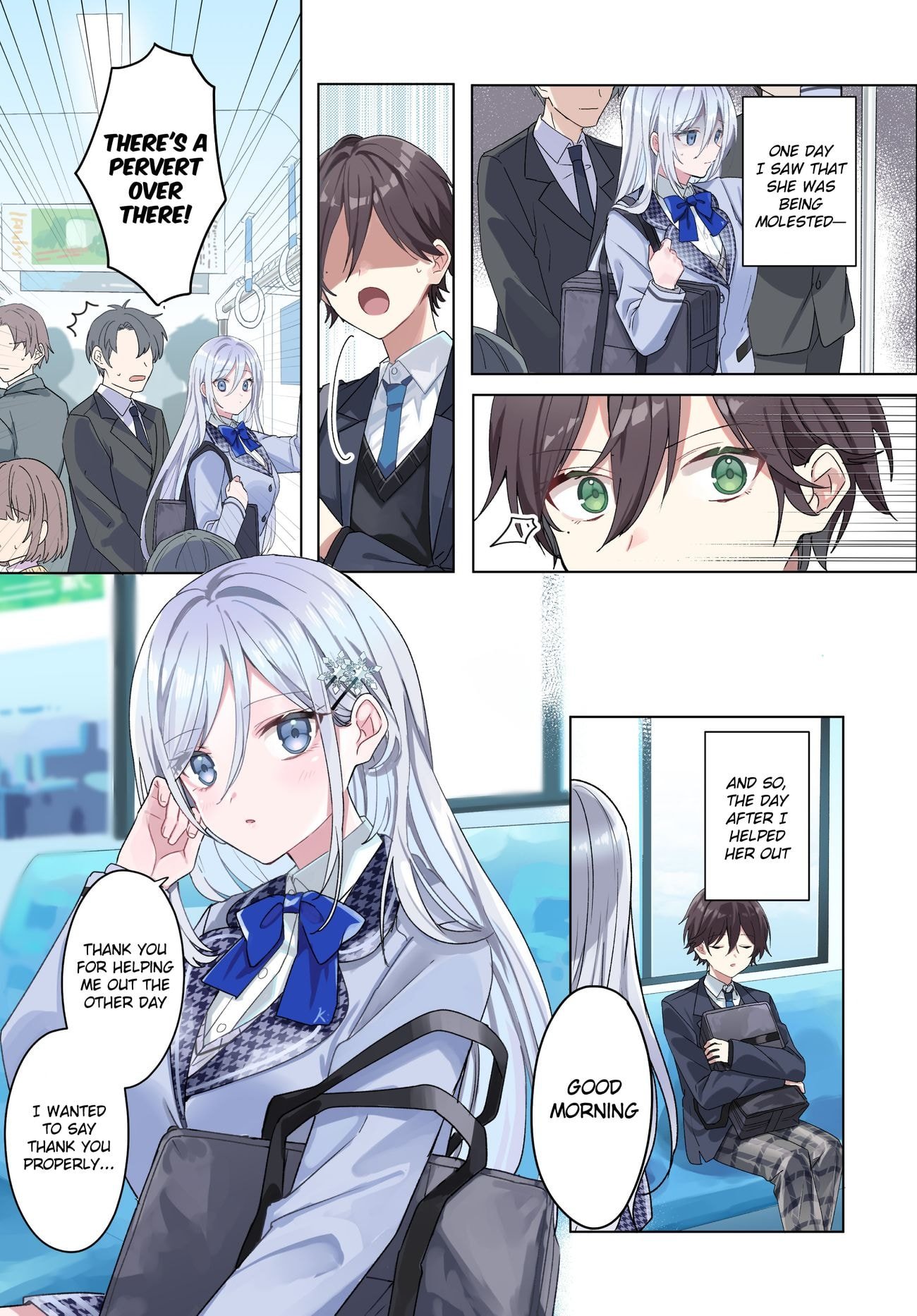 After Helping the 'Ice Princess' From Another School, I Decided to Start as a Friend