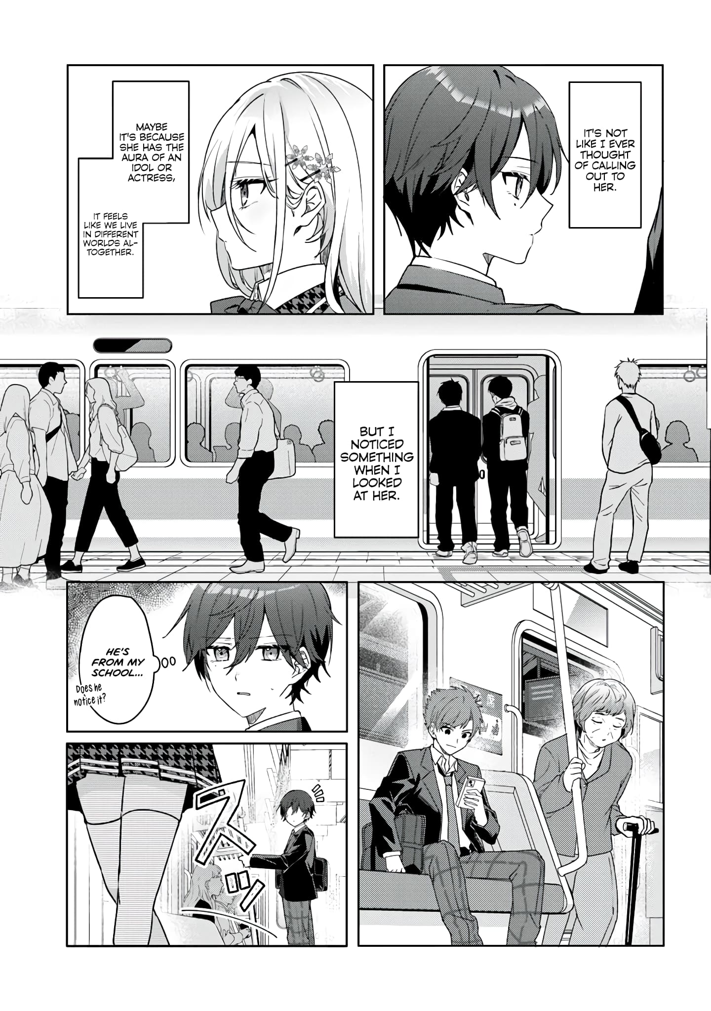 After Helping the 'Ice Princess' From Another School, I Decided to Start as a Friend