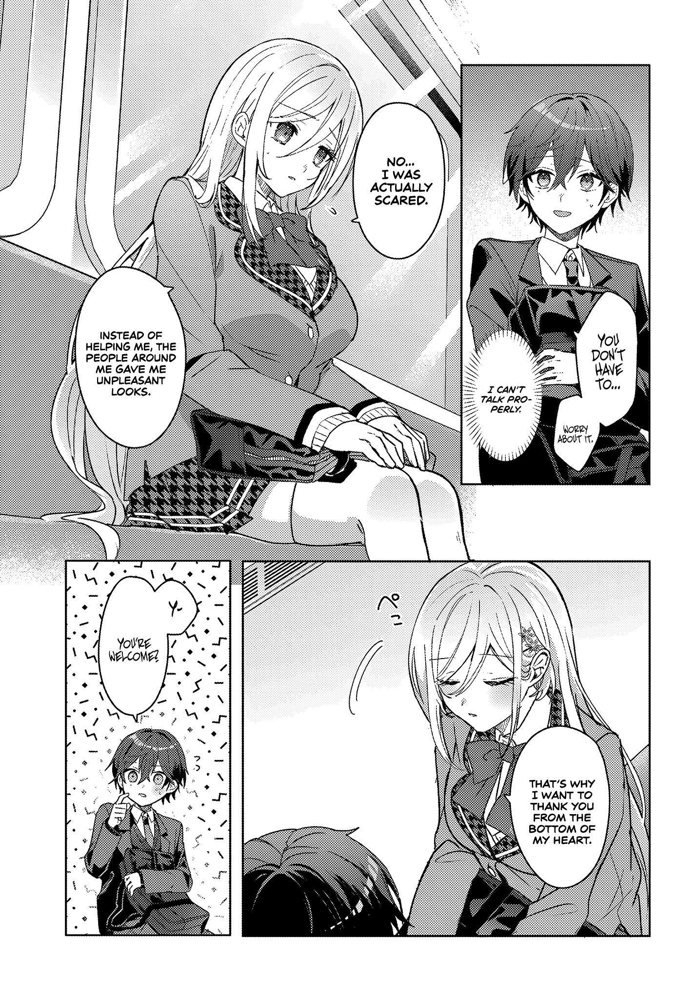 After Helping the 'Ice Princess' From Another School, I Decided to Start as a Friend