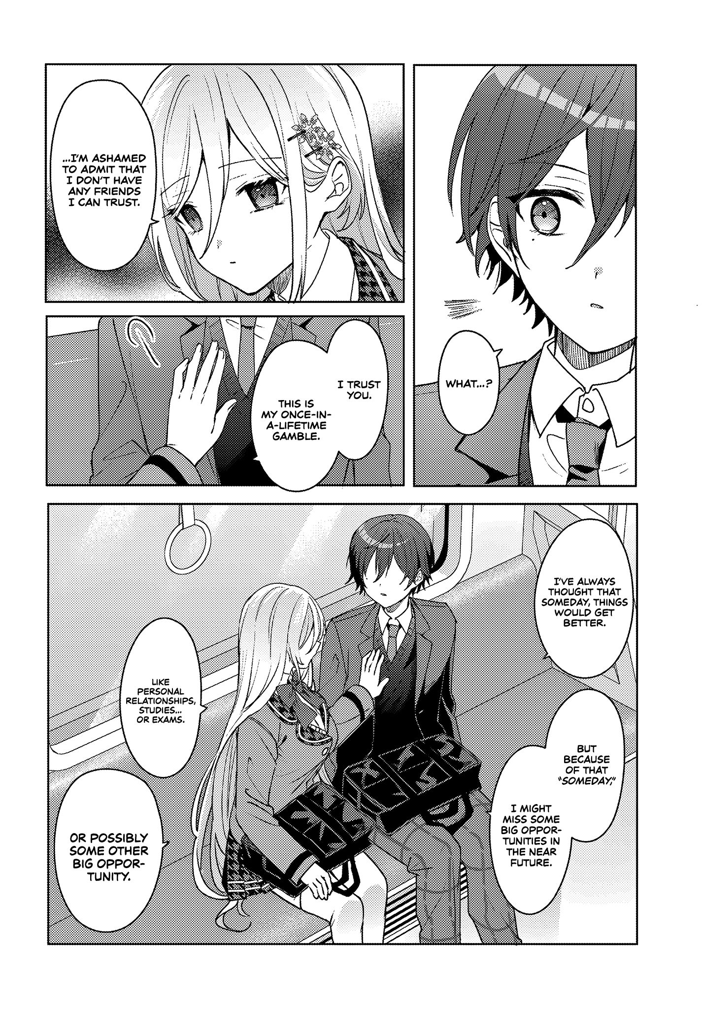 After Helping the 'Ice Princess' From Another School, I Decided to Start as a Friend