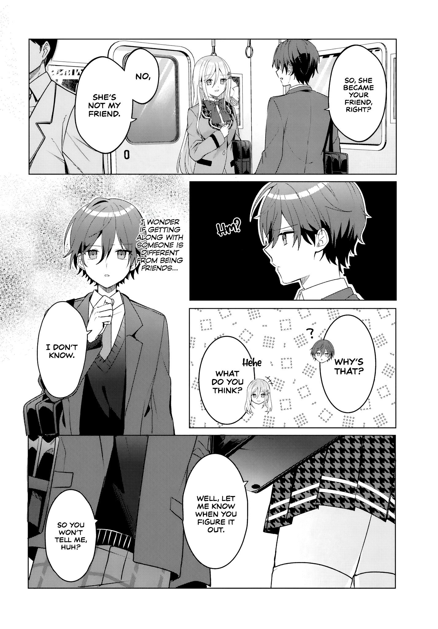 After Helping the 'Ice Princess' From Another School, I Decided to Start as a Friend