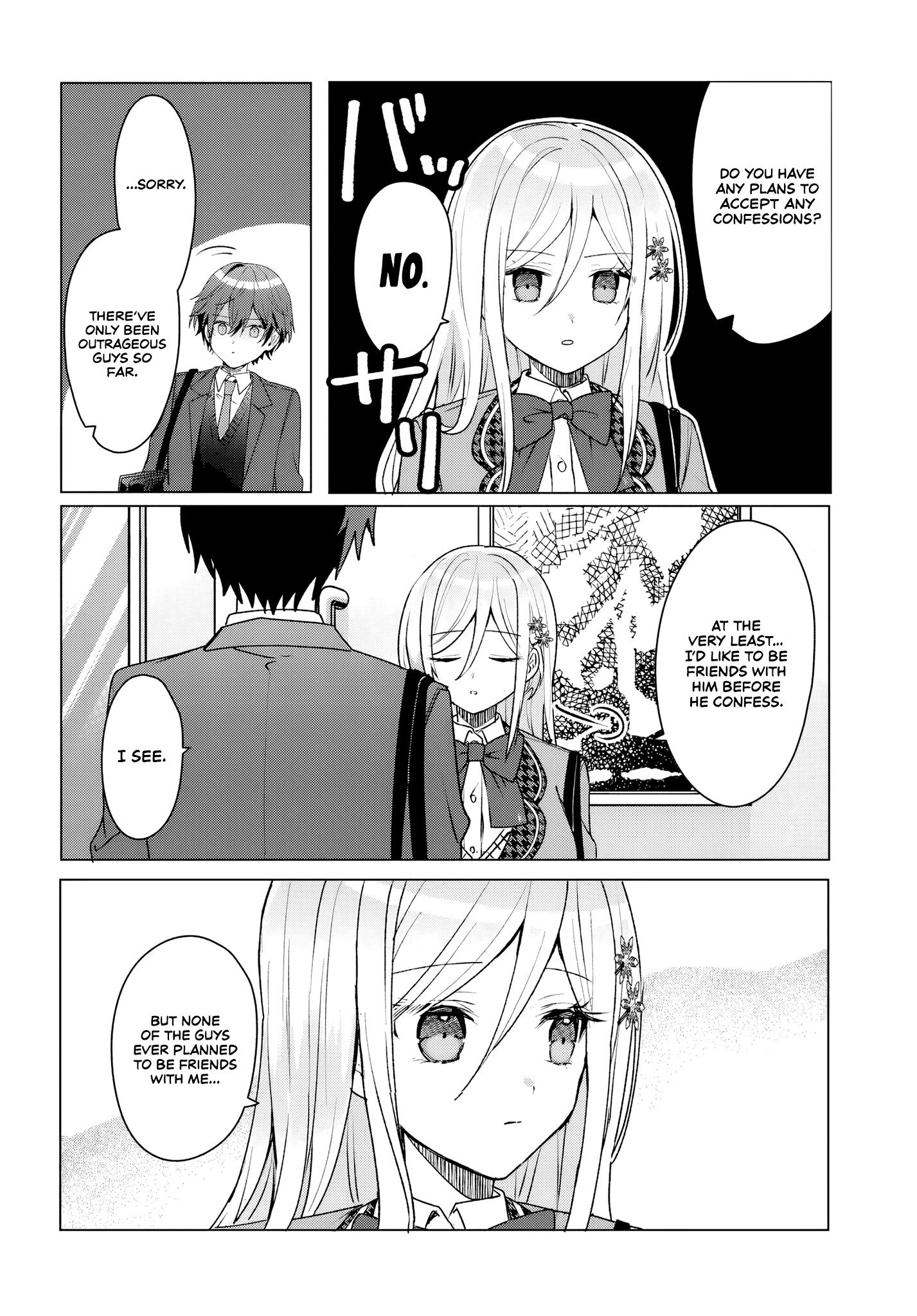 After Helping the 'Ice Princess' From Another School, I Decided to Start as a Friend