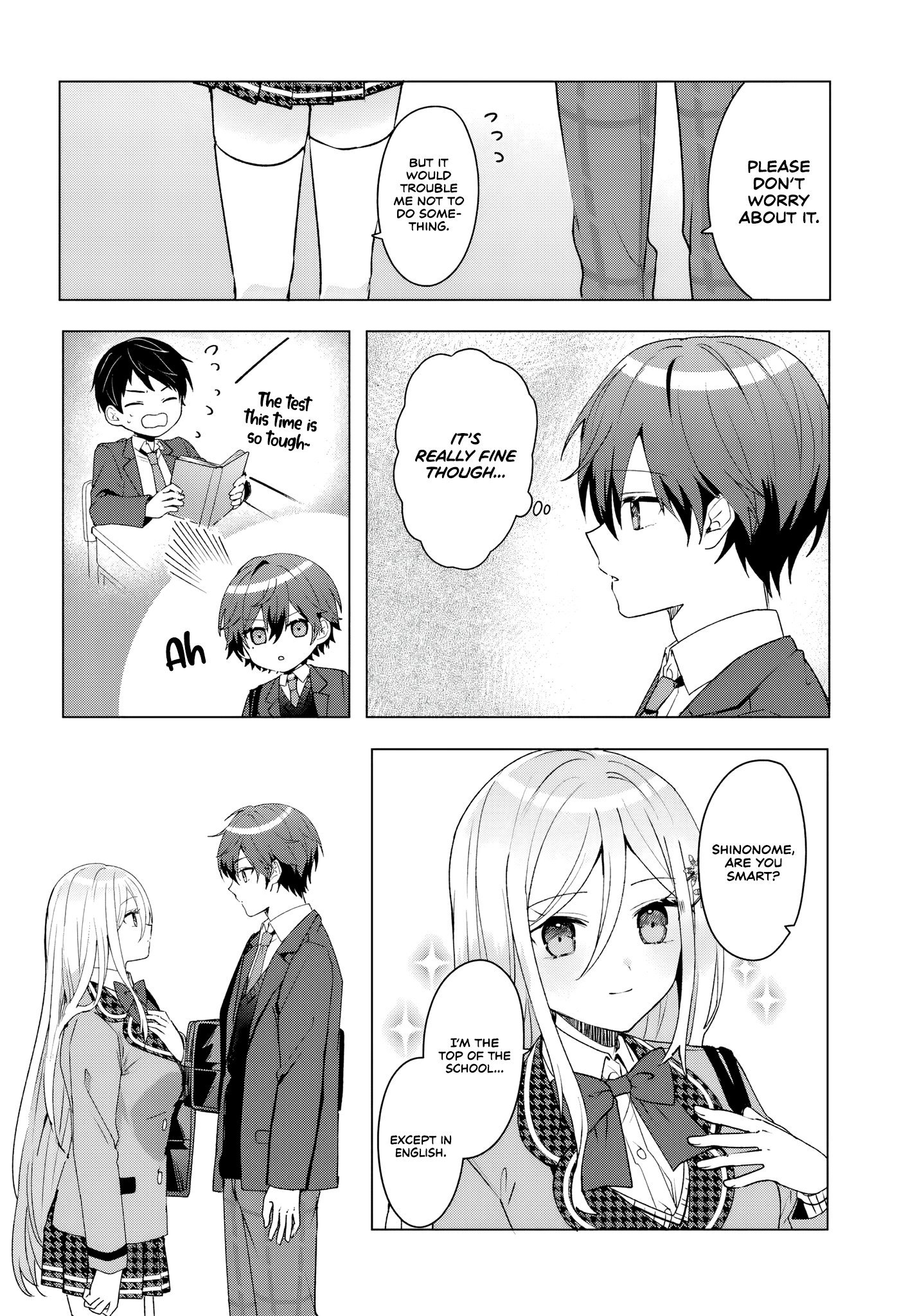 After Helping the 'Ice Princess' From Another School, I Decided to Start as a Friend