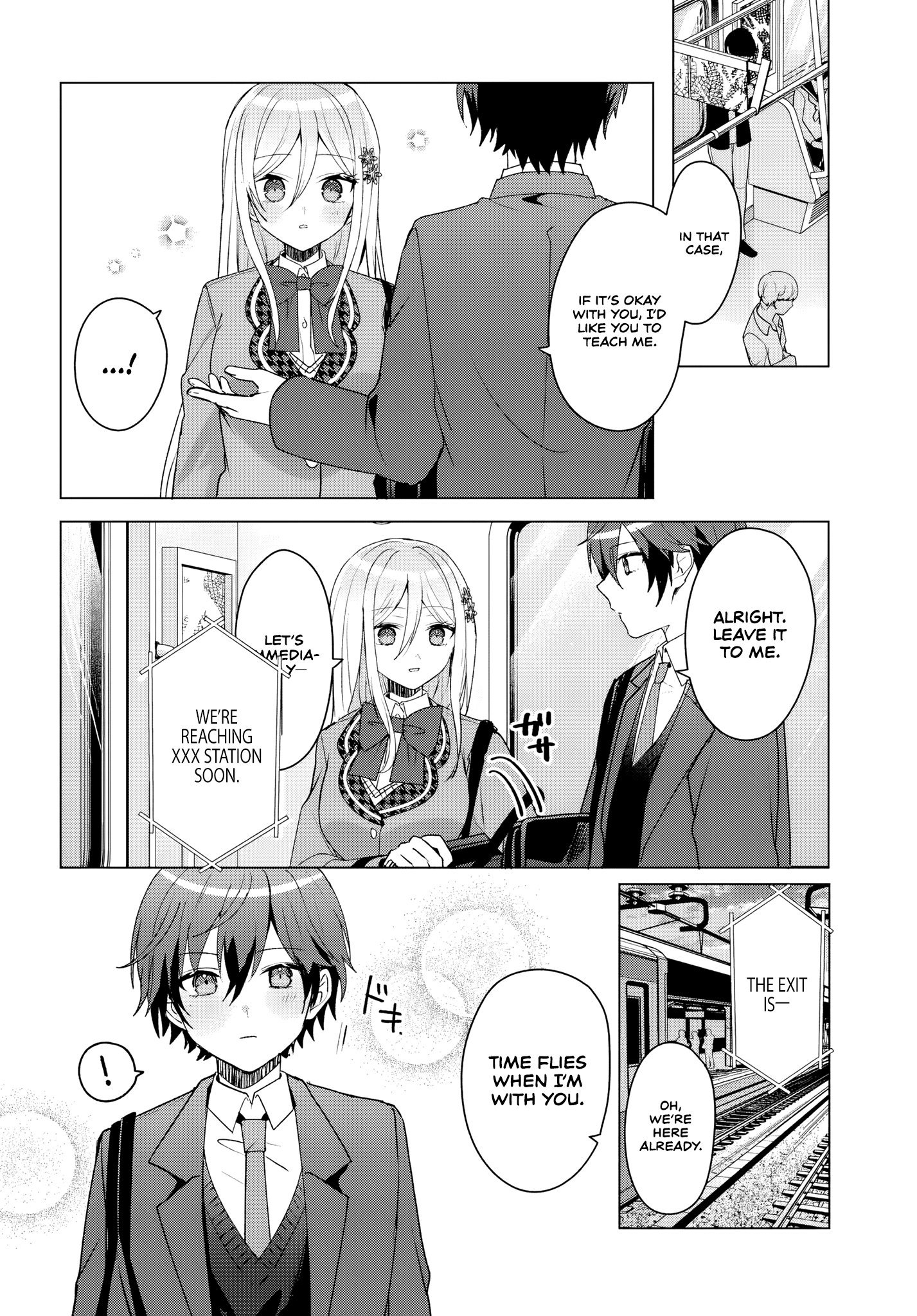 After Helping the 'Ice Princess' From Another School, I Decided to Start as a Friend