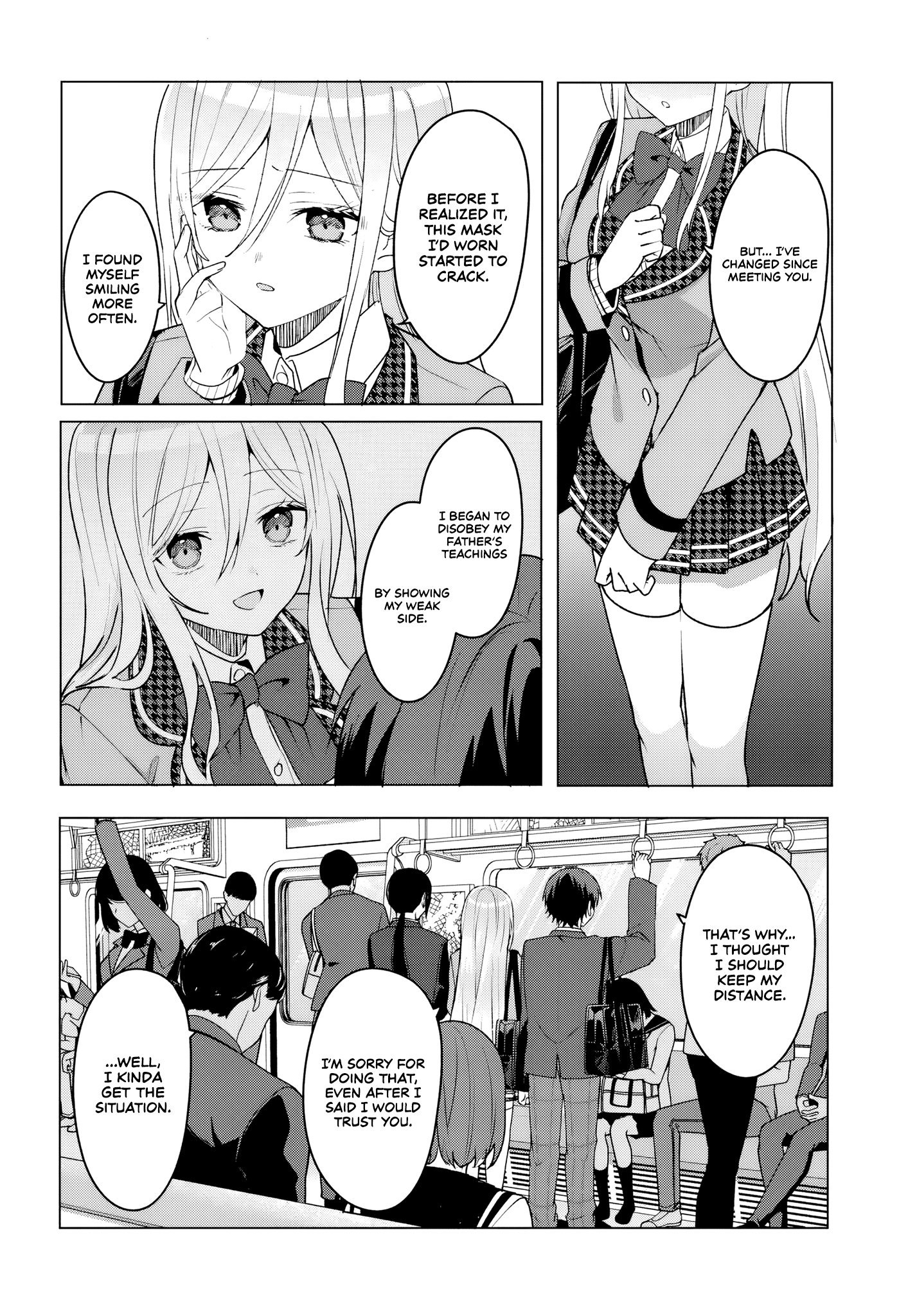 After Helping the 'Ice Princess' From Another School, I Decided to Start as a Friend