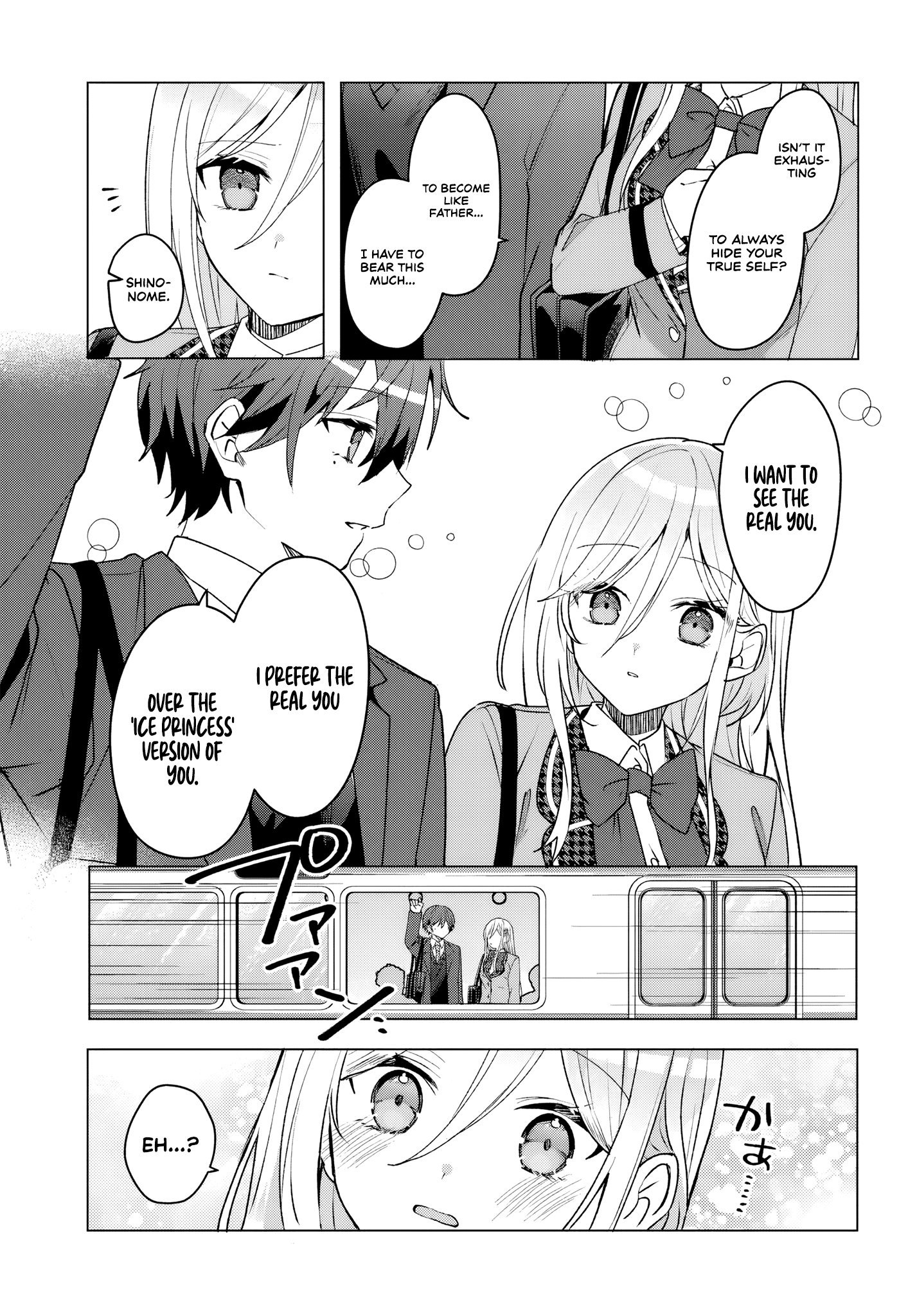 After Helping the 'Ice Princess' From Another School, I Decided to Start as a Friend