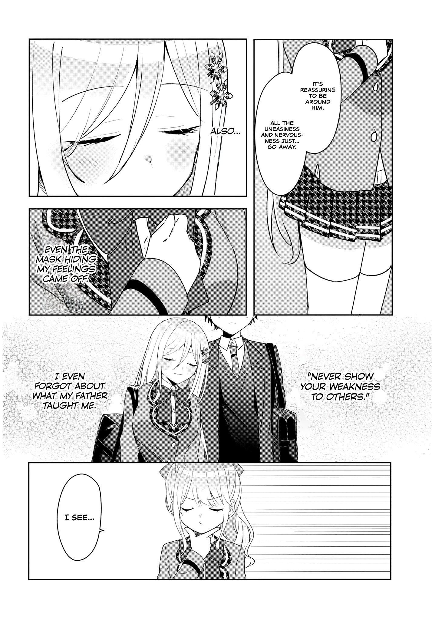 After Helping the 'Ice Princess' From Another School, I Decided to Start as a Friend