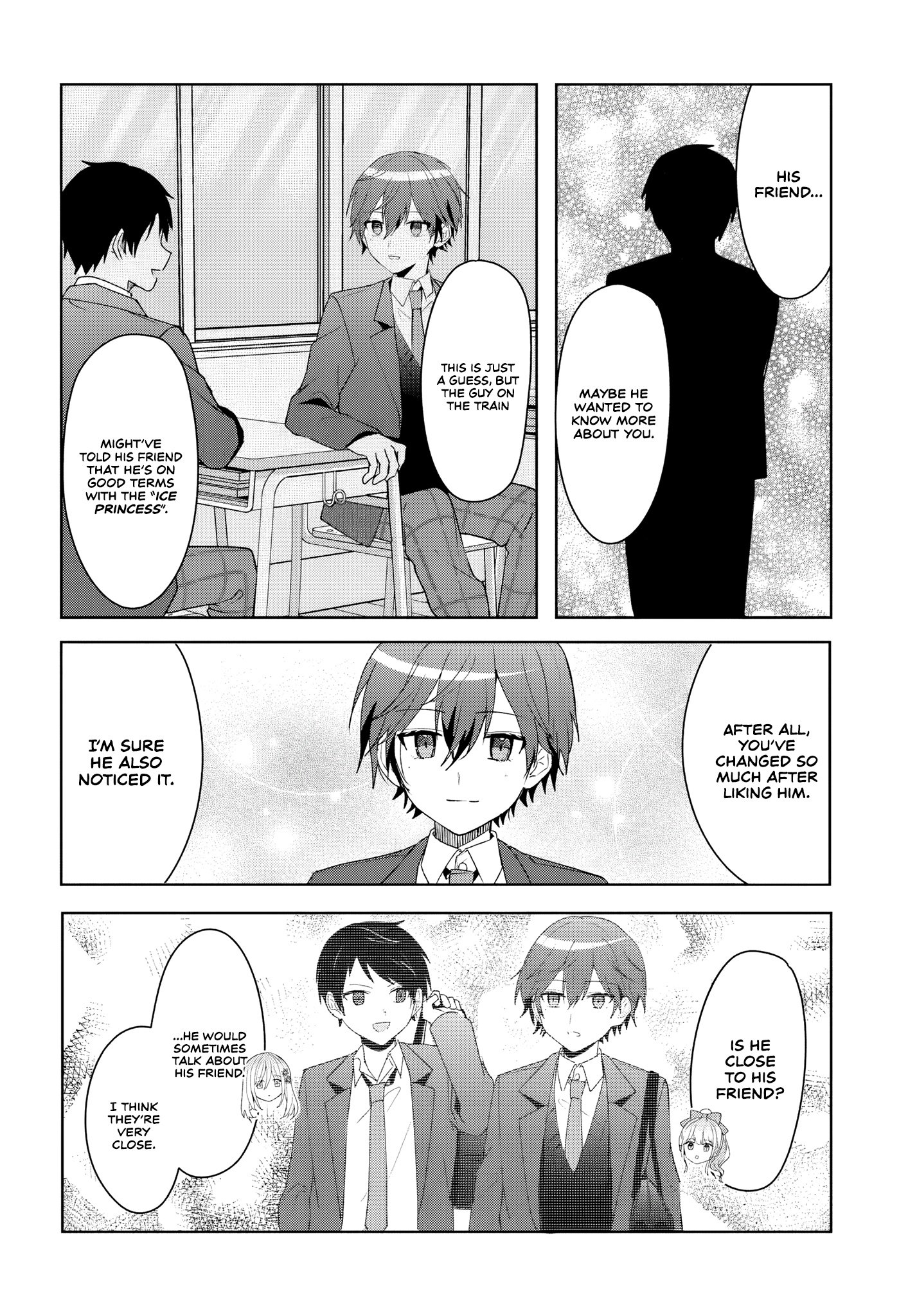 After Helping the 'Ice Princess' From Another School, I Decided to Start as a Friend