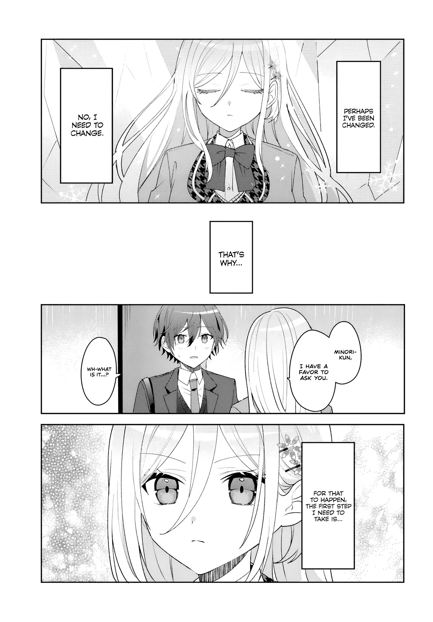 After Helping the 'Ice Princess' From Another School, I Decided to Start as a Friend