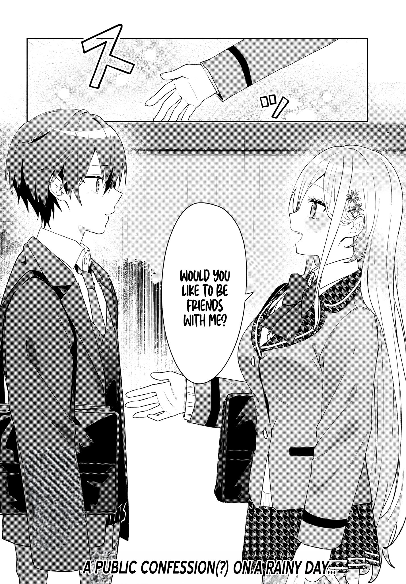 After Helping the 'Ice Princess' From Another School, I Decided to Start as a Friend