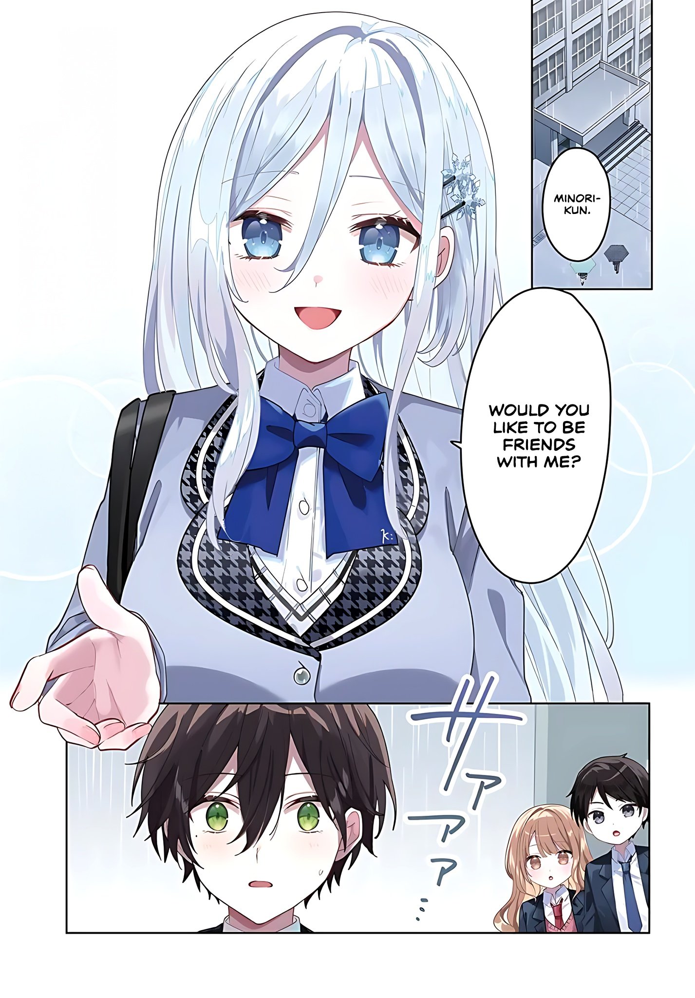 After Helping the 'Ice Princess' From Another School, I Decided to Start as a Friend