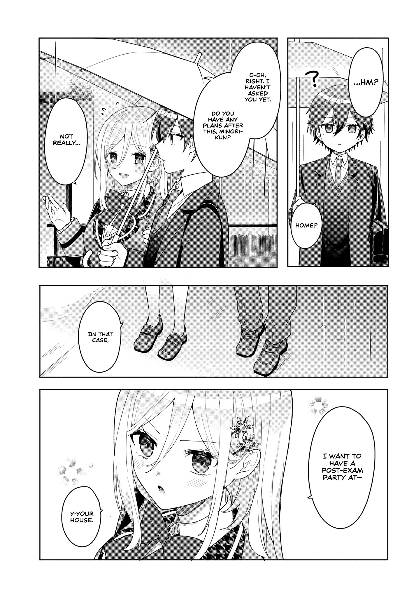 After Helping the 'Ice Princess' From Another School, I Decided to Start as a Friend