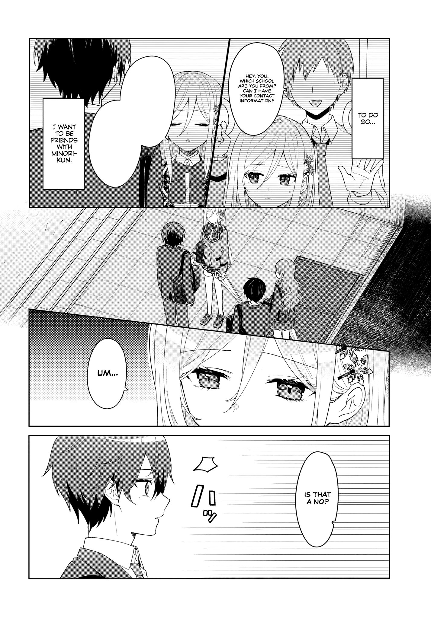 After Helping the 'Ice Princess' From Another School, I Decided to Start as a Friend