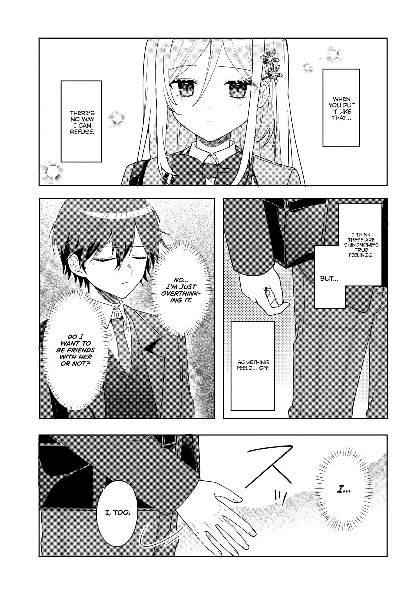 After Helping the 'Ice Princess' From Another School, I Decided to Start as a Friend