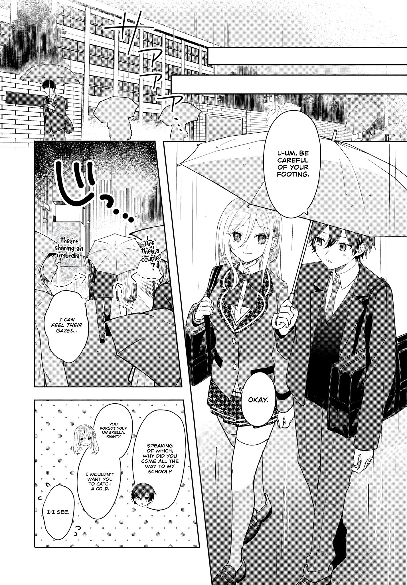 After Helping the 'Ice Princess' From Another School, I Decided to Start as a Friend