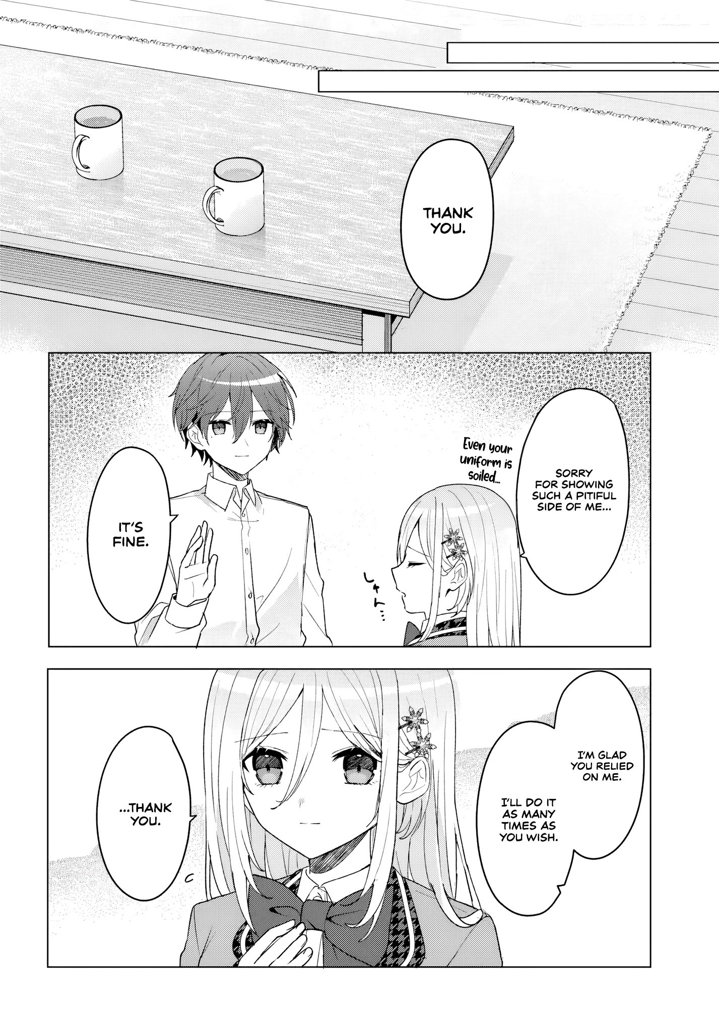 After Helping the 'Ice Princess' From Another School, I Decided to Start as a Friend