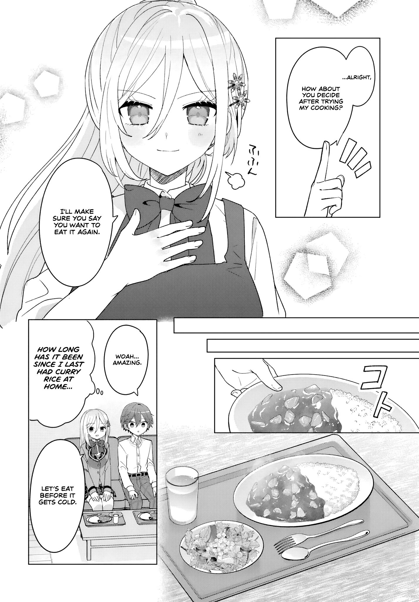 After Helping the 'Ice Princess' From Another School, I Decided to Start as a Friend