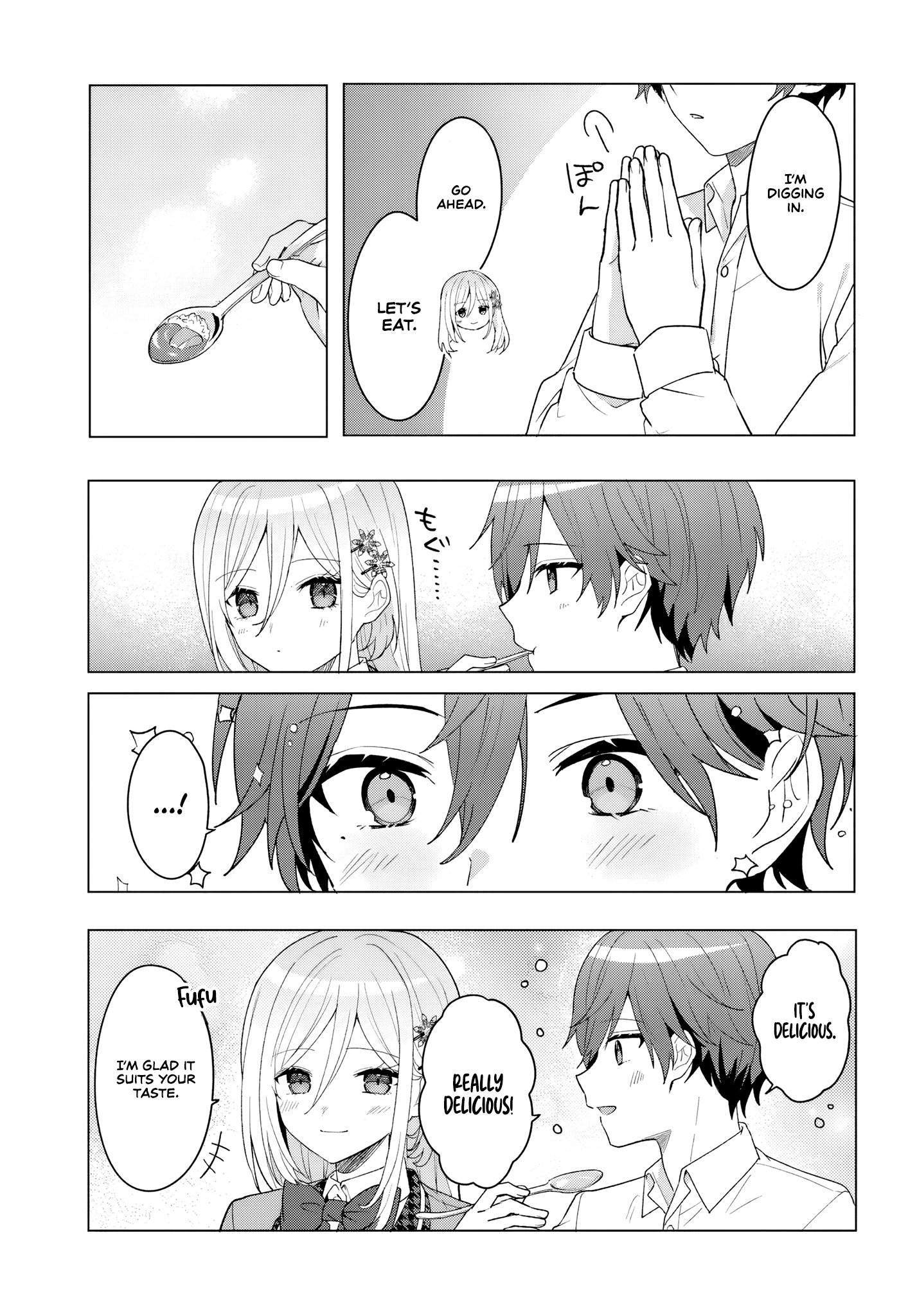 After Helping the 'Ice Princess' From Another School, I Decided to Start as a Friend
